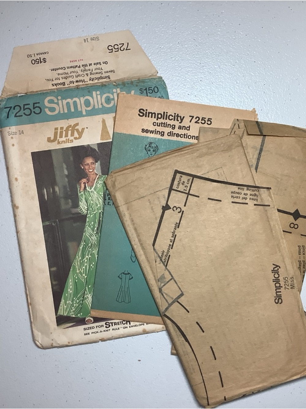 Simplicity 7255 Sewing Pattern - Picture 2 of 3
